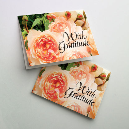 With Gratitude Acknowledgment Card (Sympathy)