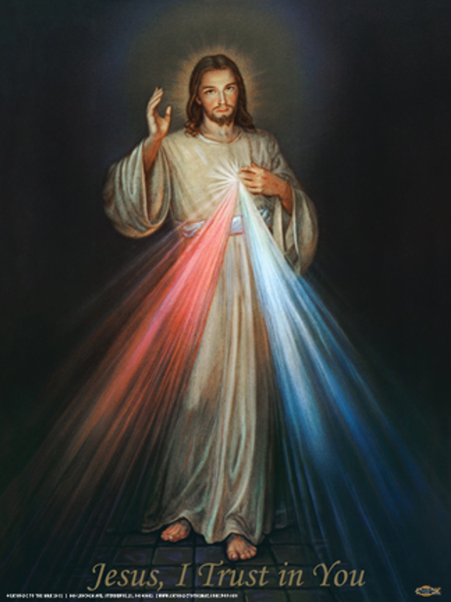 Divine Mercy Poster (18 x 24")