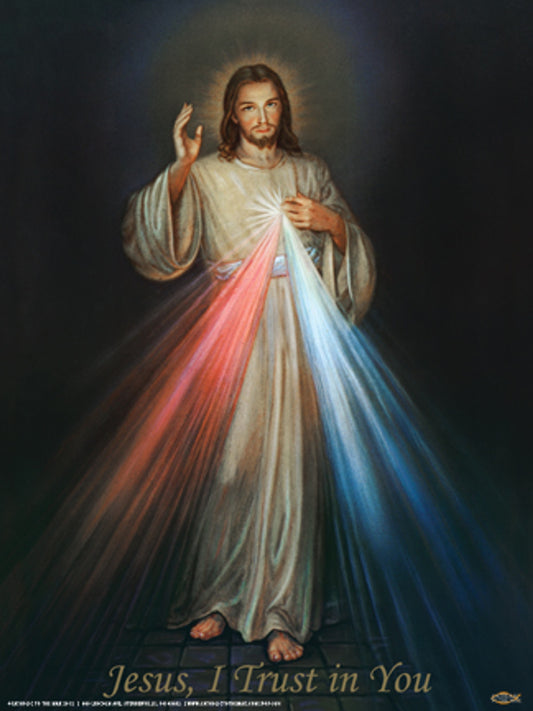 Divine Mercy Poster (18 x 24")