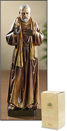 St. Padre Pio of Pietrelcina, Toscana Collection - 8" Statue