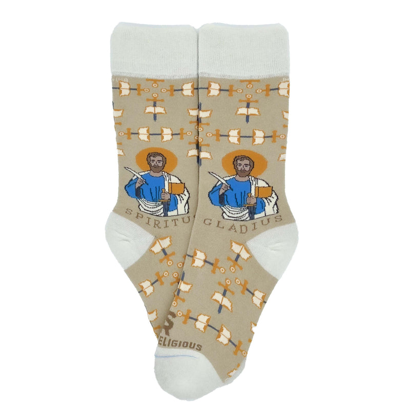 Religious Themed Socks, Adult Size (Many Variants)