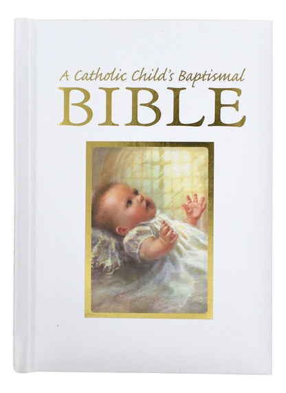 A Catholic Child's Baptismal Bible - Baby