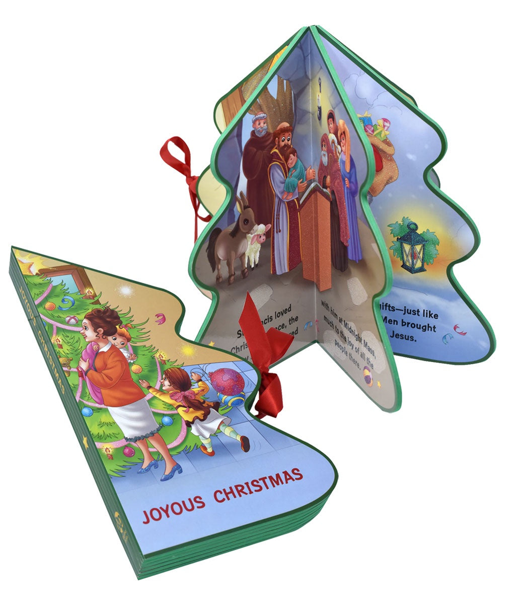 Joyous Christmas - Christmas Tree Foam Book for Children