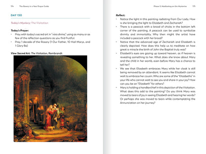 The Rosary in a Year Prayer Guide - by Fr. Mark-Mary Ames CFR