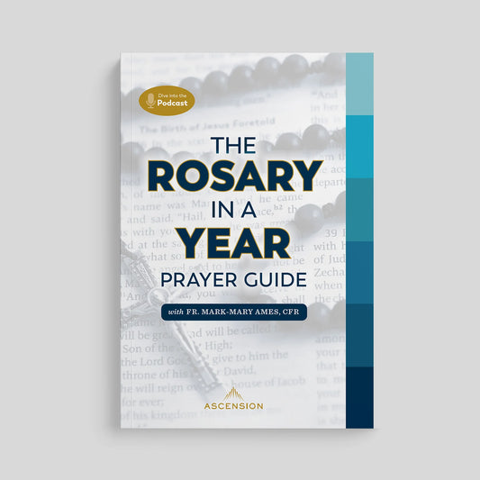 The Rosary in a Year Prayer Guide - by Fr. Mark-Mary Ames CFR