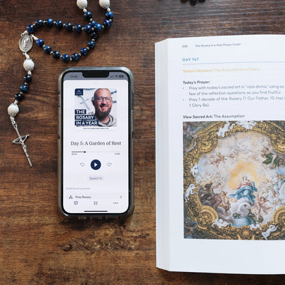 The Rosary in a Year Prayer Guide - by Fr. Mark-Mary Ames CFR