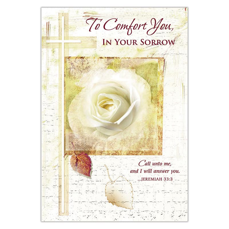 To Comfort You in Your Sorrow - Sympathy Card