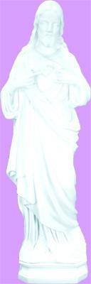 Sacred Heart of Jesus - 24" Outdoor Statue
