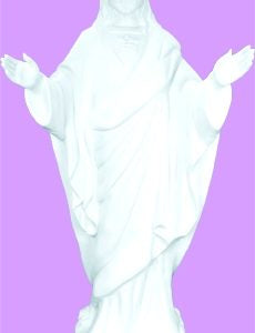 Sacred Heart of Jesus  Outdoor Statue