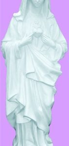 36" Immaculate Heart of Mary Outdoor Statue