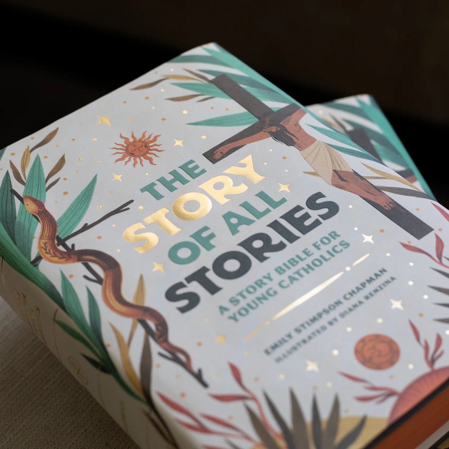 The Story of All Stories: A Story Bible for Young Catholics - by Emily Stimpson Chapman, Illustrated by Diana Renzina