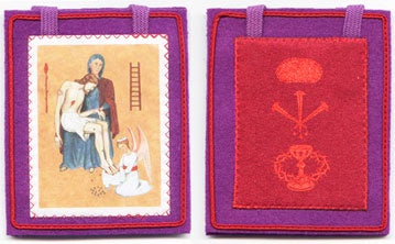 Scapular of Benediction & Protection (Purple Scapular)