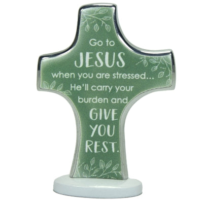 Go to Jesus Standing Cross