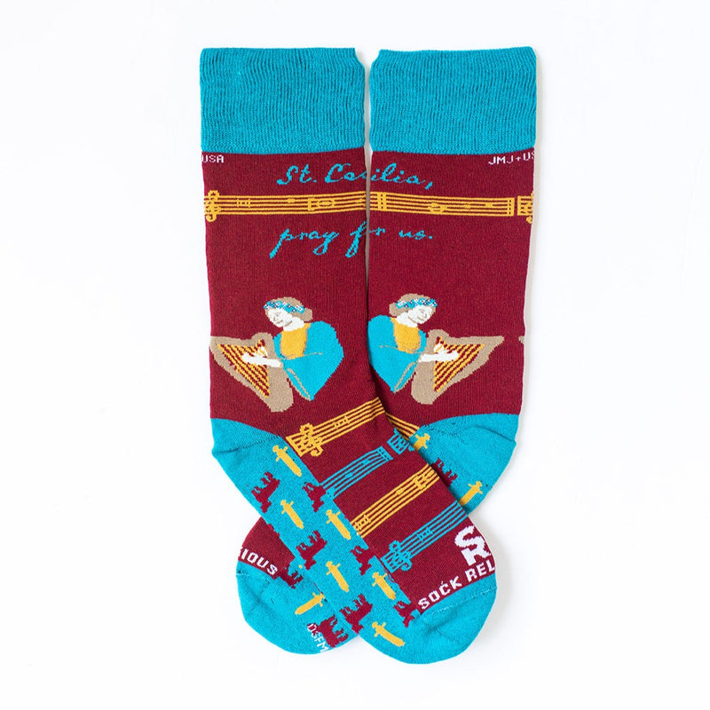 Religious Themed Socks, Adult Size (Many Variants)