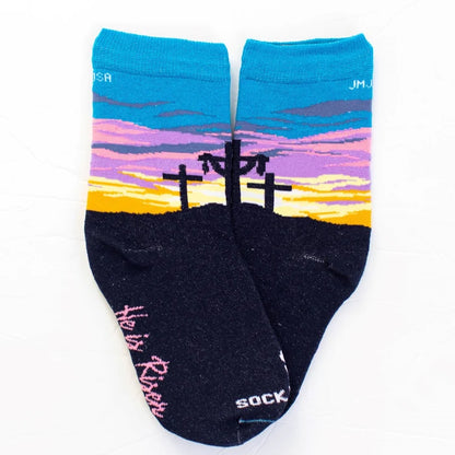 Religious Themed Socks - Kids & Adult Sizes