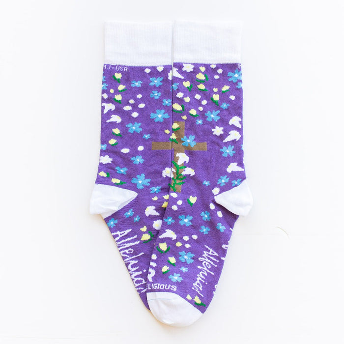 Religious Themed Socks, Adult Size (Many Variants)