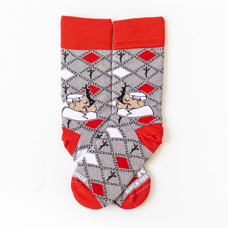 Religious Themed Socks, Adult Size (Many Variants)