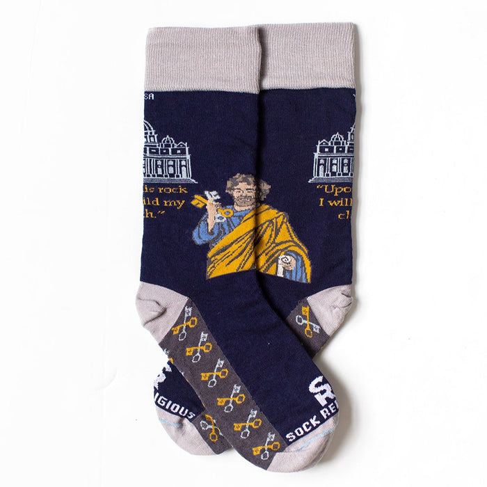 Religious Themed Socks, Adult Size (Many Variants)