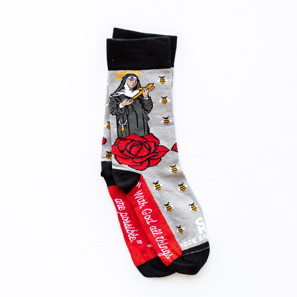 Religious Themed Socks, Adult Size (Many Variants)