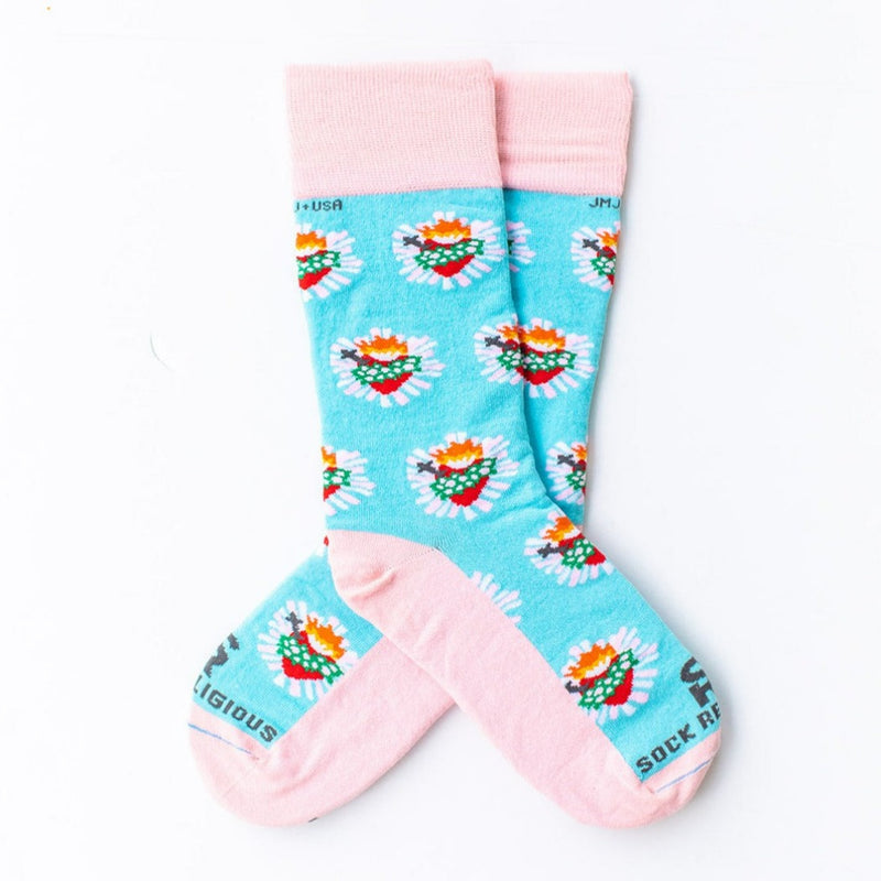 Religious Themed Socks, Adult Size (Many Variants)