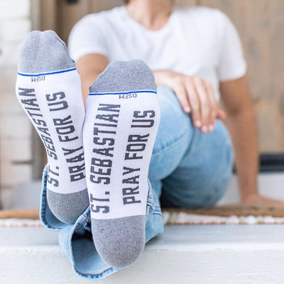 Religious Themed Socks, Kids-Adult Size (Many Variants)