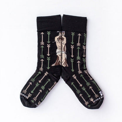 Religious Themed Socks, Kids-Adult Size (Many Variants)