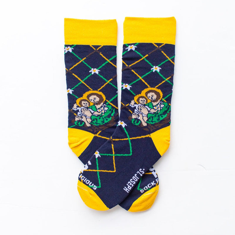 Religious Themed Socks, Adult Size (Many Variants)