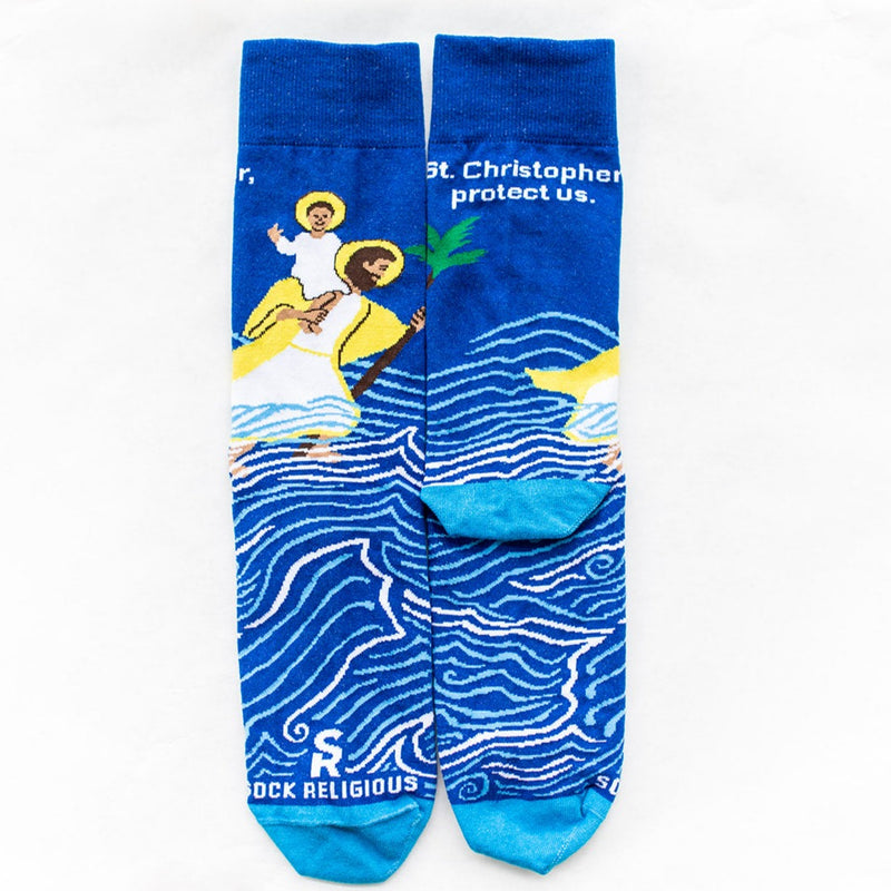 Religious Themed Socks, Adult Size (Many Variants)