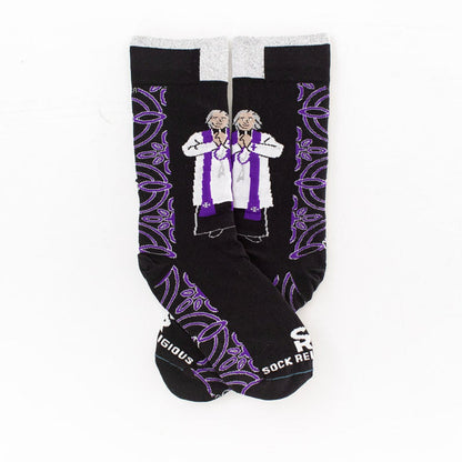 Religious Themed Socks, Kids-Adult Size (Many Variants)