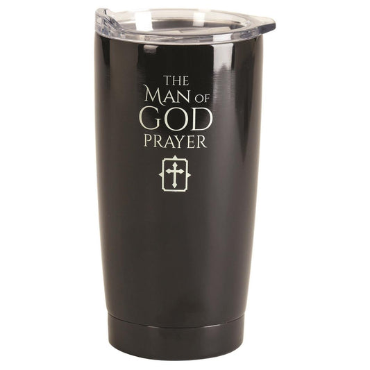 "The Man Of God Prayer" Stainless Steel Tumbler