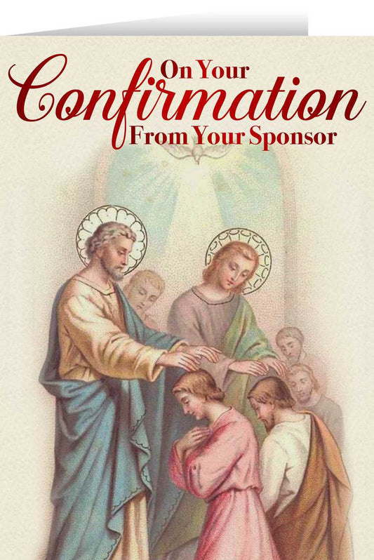 Confirmation Card from Sponsor