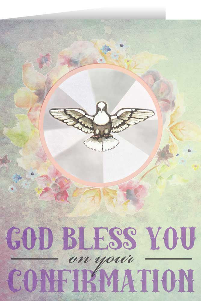 " God Bless You on Your Confirmation " Greeting Card