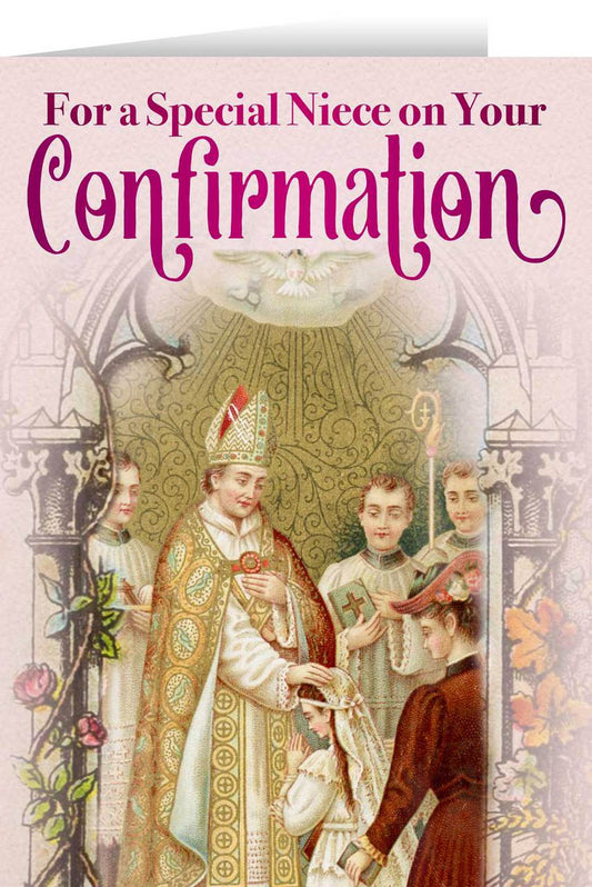 Niece Confirmation Greeting Card