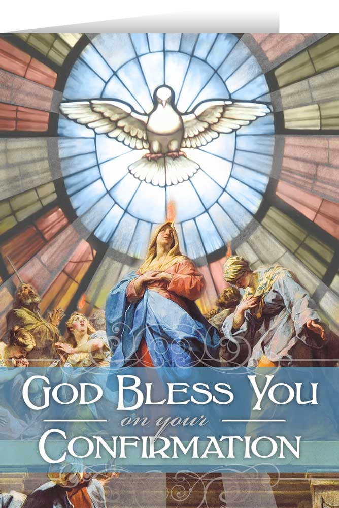 Pentecost Confirmation Greeting Card
