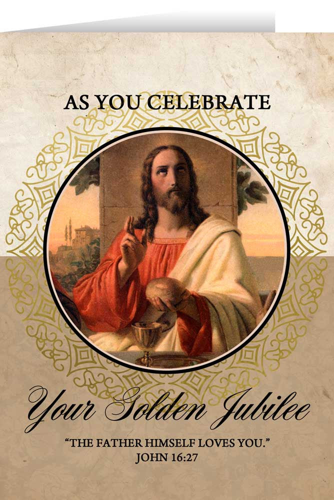 Golden Jubilee Greeting Card