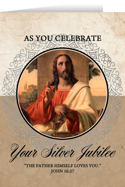 Silver Jubilee Greeting Card