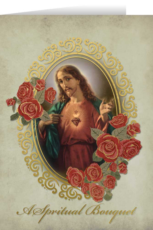 Sacred Heart of Jesus Spiritual Bouquet