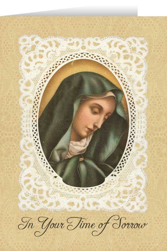 Our Lady of Sorrows Sympathy Card