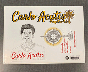 Carlo Acutis Sticker Sheet