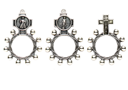 Finger Decade Rosary Ring (4 Variants)