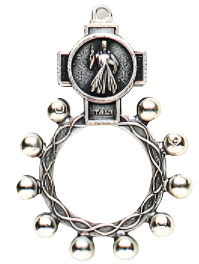 Finger Decade Rosary Ring (4 Variants)