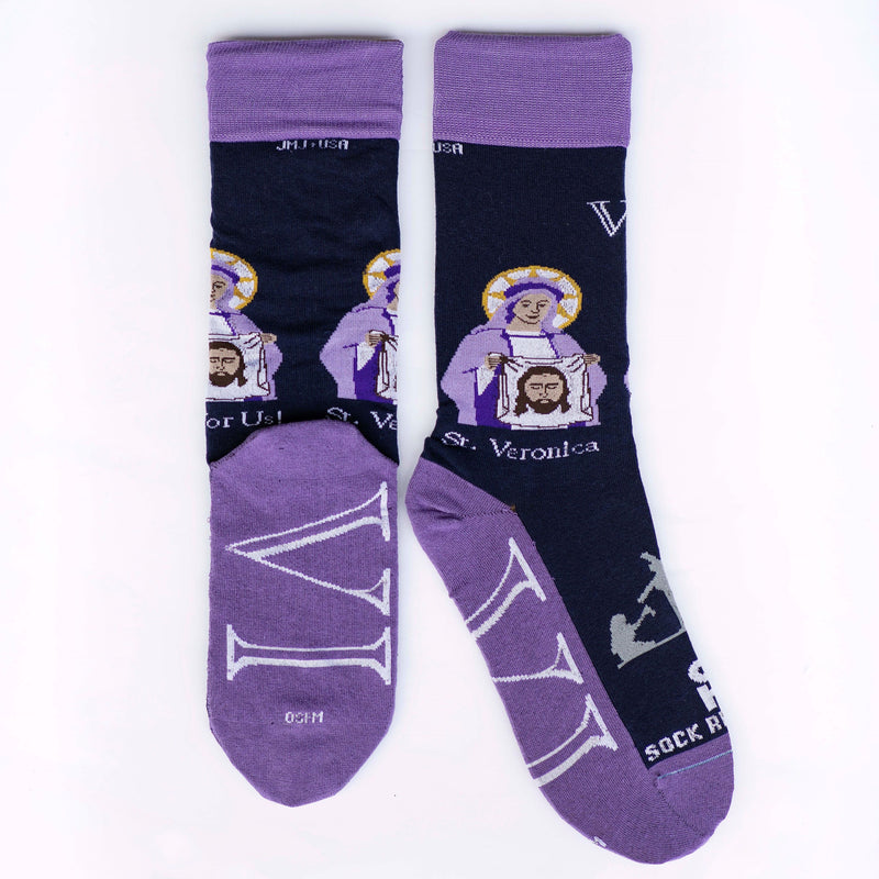 Religious Themed Socks, Adult Size (Many Variants)