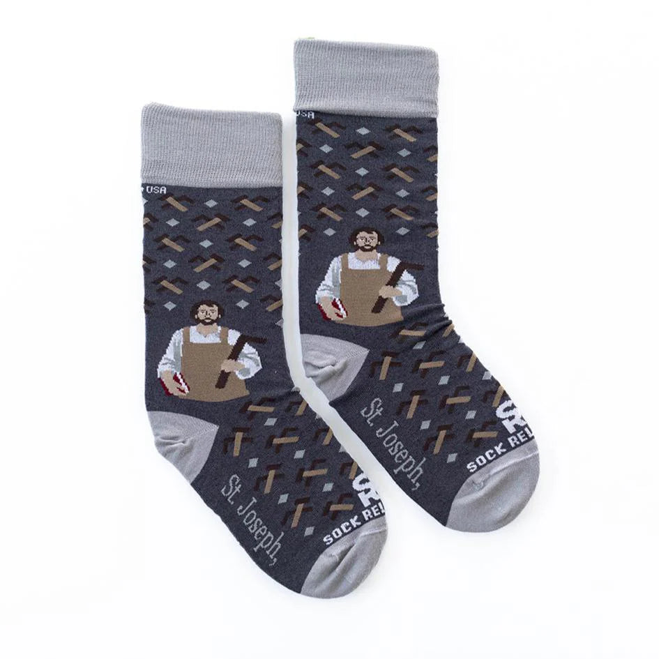 Religious Themed Socks, Kids-Adult Size (Many Variants)