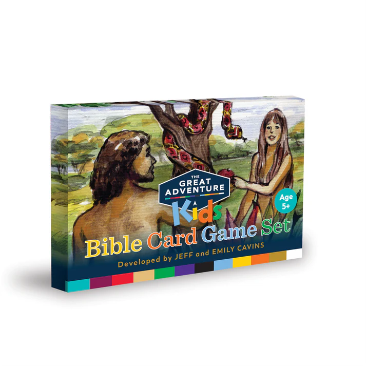 Great Adventure Kids Bible Card Game Set - by Emily Cavins and Sarah Christmyer