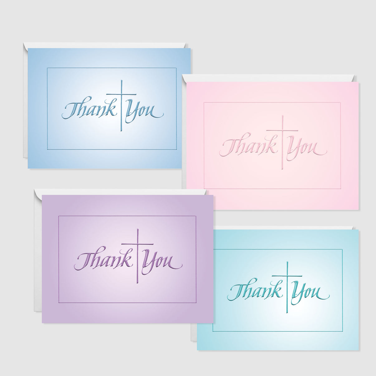 Assorted Thank You Notecards - Boxed Set