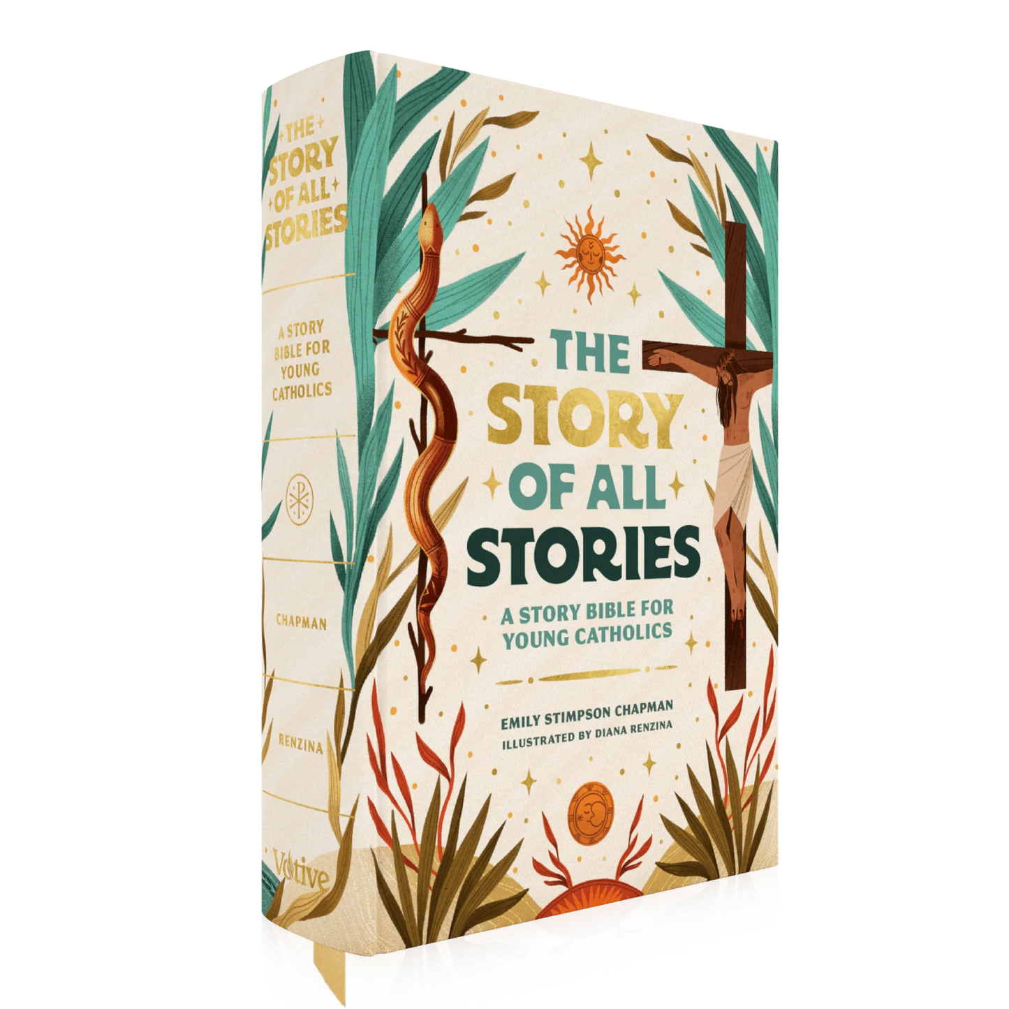 The Story of All Stories: A Story Bible for Young Catholics - by Emily Stimpson Chapman, Illustrated by Diana Renzina