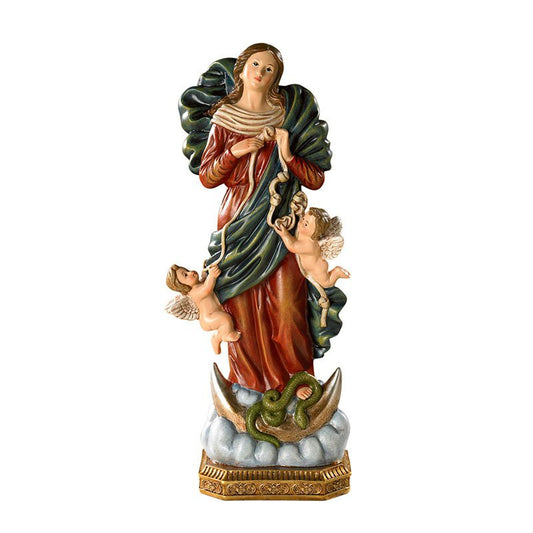 Mary Untier Of Knots - 8" Statue