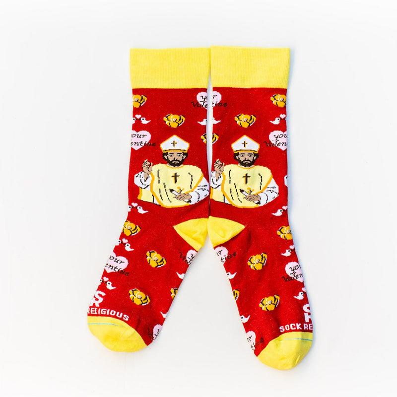 Religious Themed Socks, Adult Size (Many Variants)