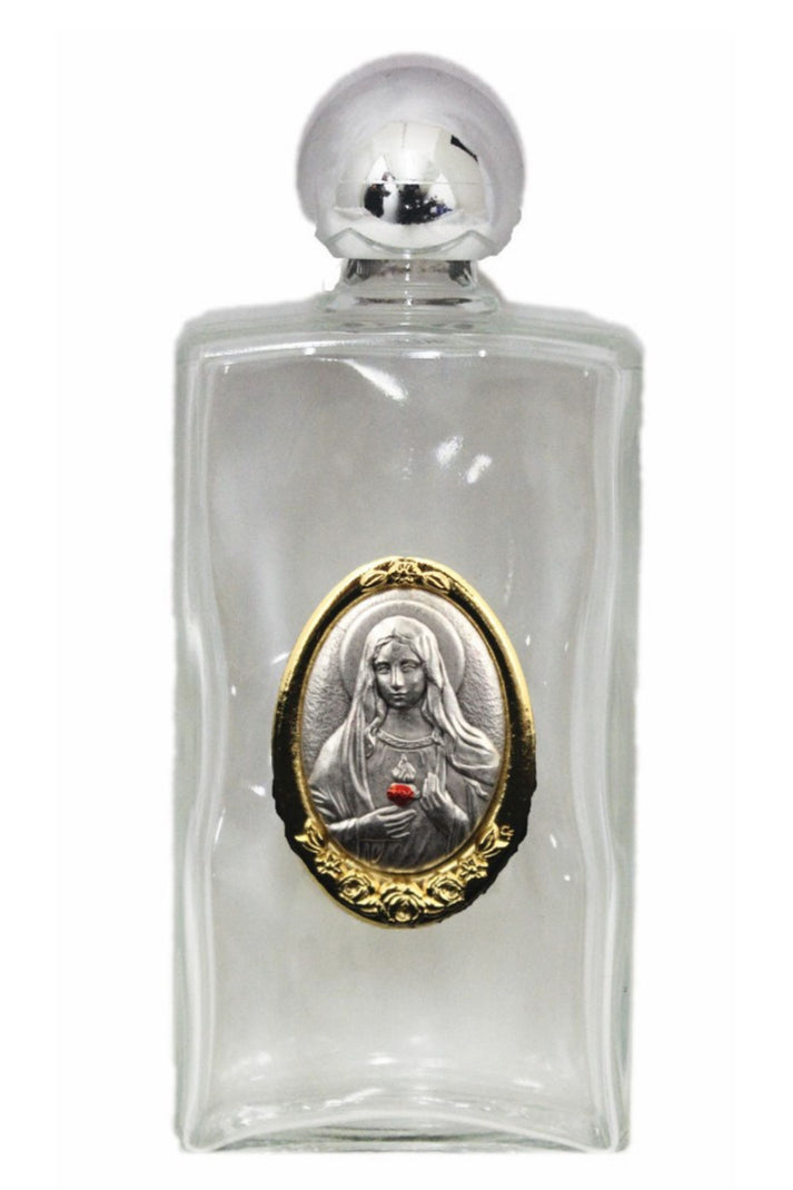 Holy Water Glass Bottle, From Italy (Icon Variants)