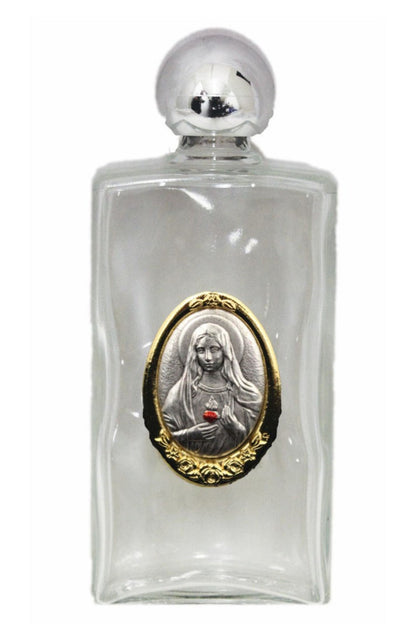 Holy Water Glass Bottle, From Italy (Icon Variants)